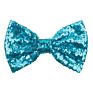 Larger 7" Messy Sequins Children Hair Bow without Clip Diy Hair Accessories for Girl Glitter Bow for Headband