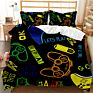 Luxury 3D Creative Game Machine Printing Bed Sheet Comforter Kids Bedding Set for the Boy Single 3 Pieces Cartoon 1Set