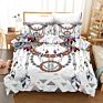 Luxury Logo100% Polyester Queen Size King Size Duvet Cover 3D Print Bedding Set