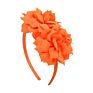 Luxury Princess Children Hairbands Wedding Accessories Girls Headband Baby Big Chiffon Flower Hairband