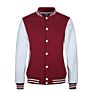 Men Unisex Button down College Letterman Bomber Jackets Baseball Varsity Jacket