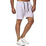 Men's Casual Shorts Candy-Colored Five-Point Drawstring Beach Shorts