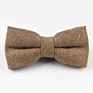 Mens Cotton Wool Formal Clothing Bow Ties Man Wedding Geometric Dot Neck Bowties Bowknot Gravatas Dark Color Bowtie Butterfly