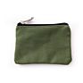 Mini Printed Zipper Plain Canvas Coin Purse with Private Label