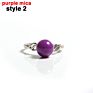 Natural Rose Quartz Malachite Different Gems Adjustable Larimar Ring