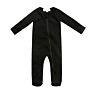 Newborn Baby Autumn Clothes Ribbed Footie Rompers Infant Rib Footie with Mitten & Zipper