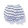 Newborn Infant Baby Girls Clothes Ruffle Ribbed Knitted Plain White Baby Girl Bloomers