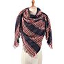 Newest Triangle Scarf for Women Plaid Shawl Cashmere Scarves Bufanda Blanket &Dropshipping