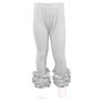 No Moq Stock Rts Multiple Colors Kids Baby Girls Children Toddler Cotton Triple Icings Leggings Plain Ruffle Pants