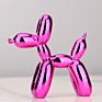 Nordic Resin Dog Crafts Electroplating Balloon Dog Sculpture Home Decorations Modern Living Room Desktop Animal Decor Ornament