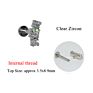 Opal Labret Stud Cz Gem Earring Ear Tragus Cartilage G23 Titanium & Surgical Steel Flat Bar Threaded Body Piercing Jewelry