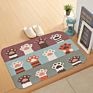 Personalized Cat Paw Print Kitchen Anti-Skid Door Mat