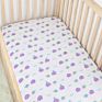 Printing Soft Baby Fitted 100% Cotton Crib Sheet Set