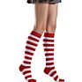 Rainbow Striped Long Socks Women Stockings Cosplay Student Kawaii High Socks Girls over Knee Stockings