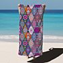 Sand Proof Microfiber Beach Towels Quick Fast Dry Beach Towel Compact Blanket for Outdoor Travel Swim Pool Camping