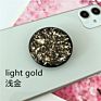 Sell Mobile Accessories Holder Glitter Round-Shaped Fold Phone Stand Popular Socket