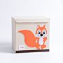 Seller Foldable Animal Toy Storage Box Cube Chest Basket Organizer for Kids