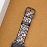 Service Genuine Leather Stitching Silicone Rubber Watch Band