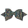 Shiny Leather Hair Accessories Ribbon Colorful Big Hair Bows Clips for Girls Kids