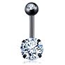 Sieyeay Stainless Piercings Button Belly Body Jewelry Navel Ring