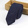 Tie Vintage Wool Ties Men's Thick Necktie Striped Solid Viscose Cravate