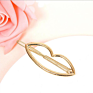 Uniq Hair Clip for Women - Hair Barrettes Hair Pins Moon Triangle Circle Butterfly Thick Hairgrips Styling