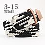 Unisex Multiple Option Stretch Belt Braided Elastic Stretch Fabric Belt Casual Weave Canvas Woven Belt