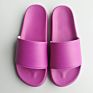 Unisex Slipper Indoor Outdoor Sliders Sandal, Light Orange Blank Color Sandals Pvc Slides
