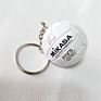 Volleyball Keychain Sport Key Chain Car Bag Ball Volleyball Key Ring Holder Volleyball Gifts for Players Keyring Rubber Keychain