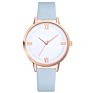 Wj-8312 Stylish Woman Multicolor Watches Circle Dial Creative Leather Band Popular Ladies Wrist Watches