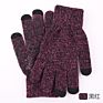 Wool Knitted Touch Screen Gloves Acceptable Couple Plush Thickened Cold Proof Warm Non-Slip Gloves