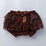 0-24Months Infant Girls Ruffle Baby Bloomers 6 Month with Flower Headband Footwear Rttd-038