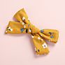 13 Colors Handmade Cotton Fabric Hair Bows Hair Clips for Girls Floral Plaid Knot Hairpins Baby Shower Gift