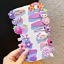 14 Pcs/Set Girls Cute Colorful Cartoon Flower Hairpins Kids Sweet Hair Clips Barrettes Hair Accessories Hairgrips