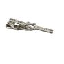 1 Piece Chrome Stainless Tie Clips Scissors Ax Car Owl Sword Hammer Shape Metal Tie Clip for Men Necktie Clips Pin for Mens Gift