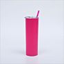 24 Colors in Stock Trends 20Oz Bpa Free Double Wall Stainless Steel Skinny Acrylic Tumbler Cups In