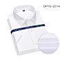 25 Short Sleeve Options 100% Cotton Rts Men's Business Formal Shirt Non Iron Dress Shirt for Men