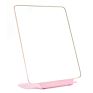 360 Degree Rotatable Metal Table Makeup Mirror Frame Desktop Vanity Mirror Make up Mirror 4 Inch Silver Rose Gold Round