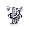 925 Sterling Silver Letter 26 Alphabet Pendant Designer Charms for Diy Bracelet Necklace Jewelry Making
