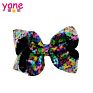 Accessories about Binder Clips with Glitter Paillette Big Bow for Lady