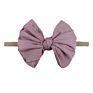 Baby Girls Elastic Bow Headband Hair Bows Knot Nylon Hair Bands Newborn Toddler Kids Headwear Hair Accessories