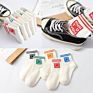 Baby Socks Set 5 Pack Infant Combed Cotton Dinosaur Spring Kids Crew Dress Cute Cartoon Socks