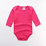 Blank Baby Clothes Onesie Bebes Kids 100% Cotton Long Sleeve Baby Boys Girls Rompers Newborn Baby Bodysuits Ropa Bebe