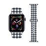 Buffalo Plaid Printed Strap for Apple Watch Bands Silicone, Replacement Designer Sports Band for Iwatch Bands 41Mm 45Mm