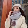 Cashmere Scarf Grey Women's Black Cashmere Scarf Uk