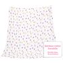 Customised White Designers Comfort Warm Quilt 4 Pack Bamboo Organic Cotton Baby Muslin Wrap Swaddle Blankets