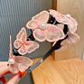 Cute Butterfly Hair Band for Girls Child Hair Clip Hairbands Headband Birthday Gifts Headwear Hair Accessories