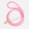 Dog Accessories Cotton Ombre Rope Dog Leash Manufacturers Soft Cotton Leash Rope Dog Lead Ombre