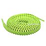 Double Layer Multi Color Flat Braid Two Toned Polyester Shoelaces for Jogging Shoes