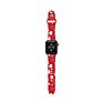Eamiruo Charm Christmas Tree Pattern Printed for Apple Watch Band 38Mm 42Mm Soft Silicone Sport Watch Strap Series 6/5/4/3/2